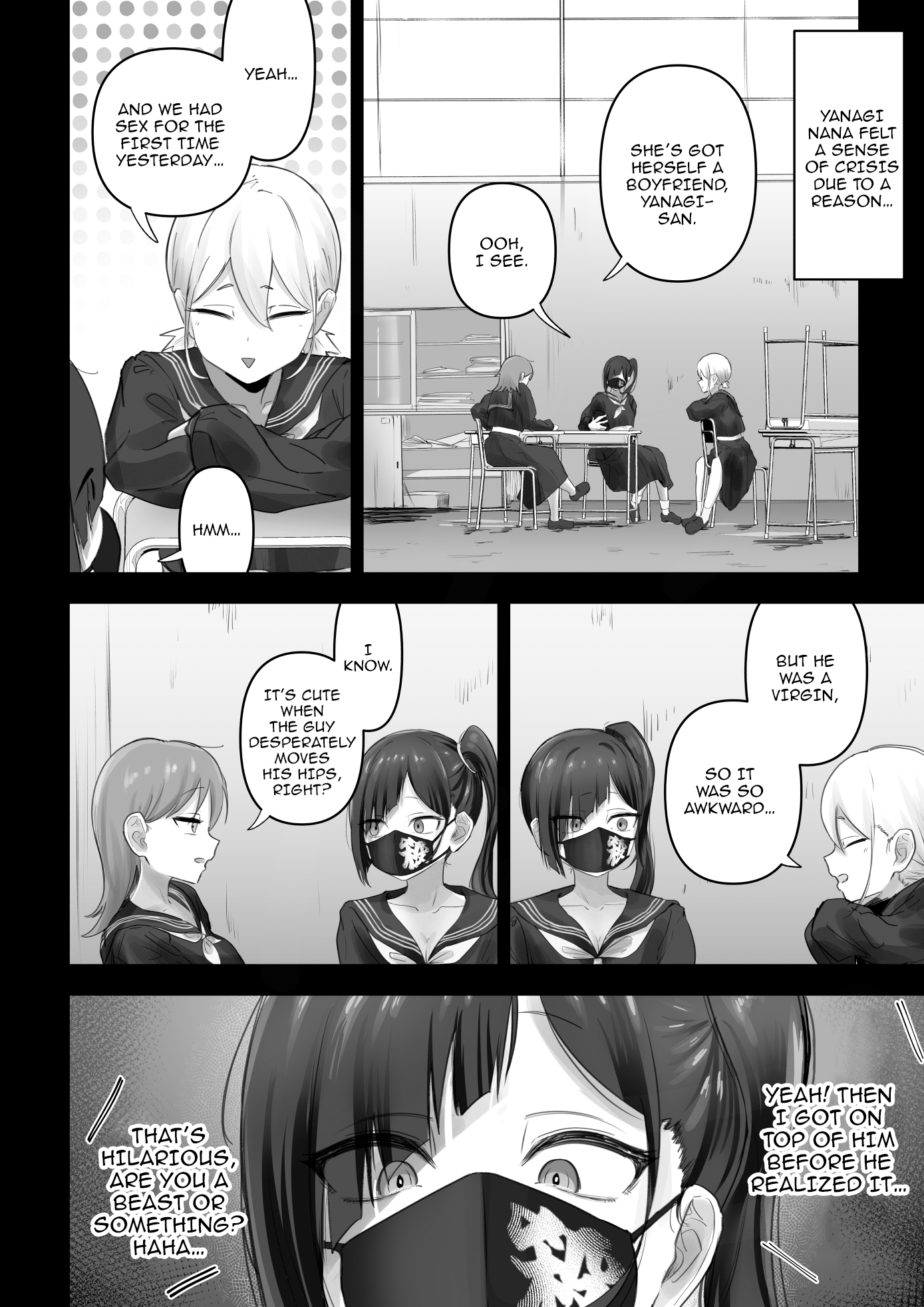 Hentai Manga Comic-A Story About a Bad Boy who Likes Pashiri-kun-Read-5